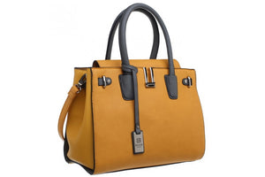 Mustard Yellow Handbag - Bessie London