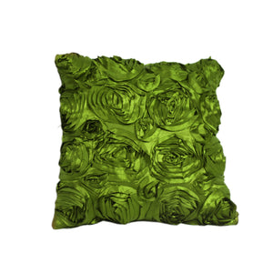 GREEN ROSES Throw Pillow