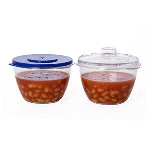 Easy Cook Non Staining Microwave Mini Pots