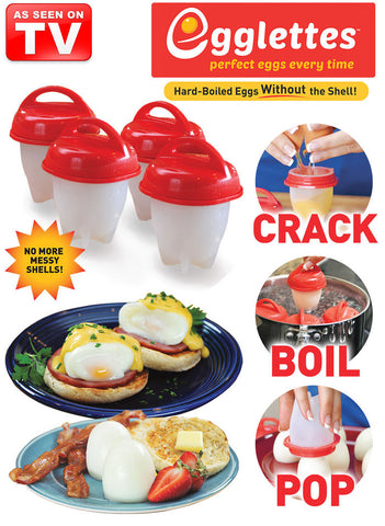 Image of 'As Seen on TV'  Egglettes Hard Boiled Egg Maker