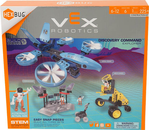 Image of STEM STARTER - HEXBUG VEX ROBOTICS Discovery Command Explorer