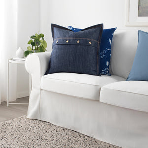 SISSIL Denim Throw Pillow Cover- Ikea